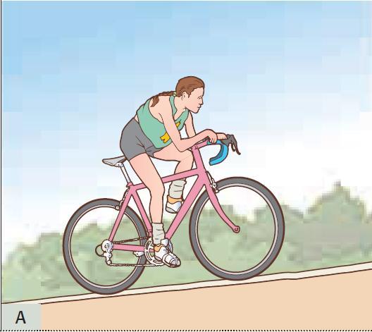 In bicicletta F S Supponiamo di essere inizialmente in moto: K i >0; poi FRENIAMO: la forza di attrito delle ruote bloccate dai freni con il suolo ci frena, causando una diminuzione (VARIAZIONE
