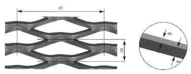 sp Lunghezza DL x DC reale avanzamento spessore Larghezza massima nel senso mm mm mm mm kg/m 2 mm DC mm 45 x 15 45 x