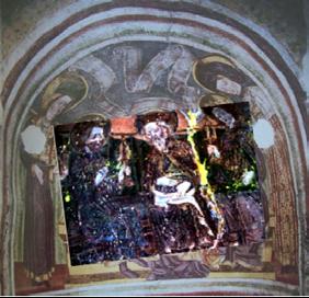 di un arcata del Duomo di Orvieto Modello 3D di uno