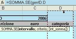 7 - digita il puntovirgola ; 8 - clicca sulla linguetta del foglio Totali 9 - clicca sulla cella A3 10 - digita il puntovirgola ; 11 - clicca sulla linguetta