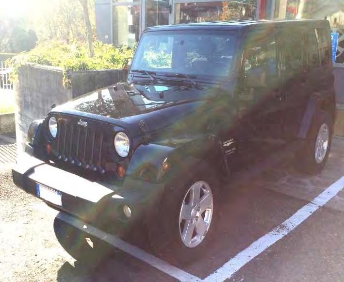 Marca Modello Versione JEEP WRANGLER SAHARA UNLIMITED 5 PORTE Anno prima immatricolazione 2007 Km percorsi 77.000 DIESEL 2.