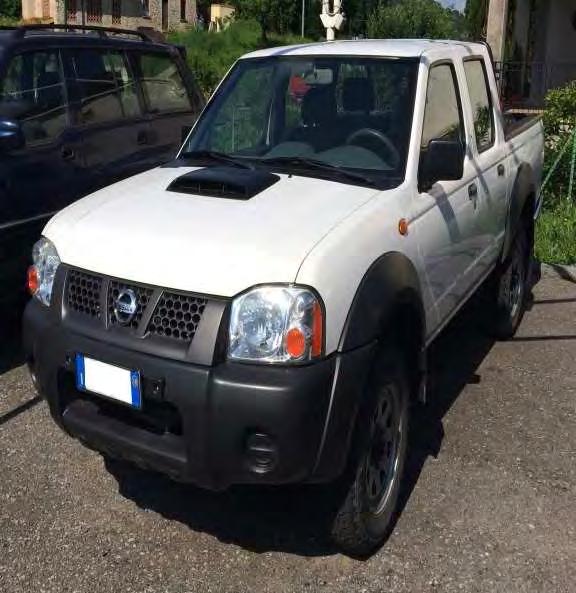 Marca Modello Versione NISSAN NAVARA DOPPIA CABINA Anno prima immatricolazione 2010 Km percorsi 180.000 DIESEL 2.