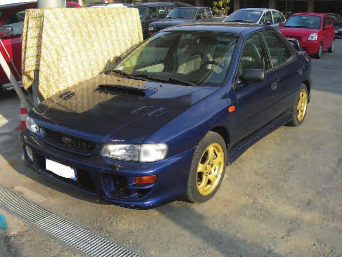 SUBARU Impreza WRC Caratteristiche tecniche Motore Anno 1 immatricolazione Benzina Note Km percorsi 120.