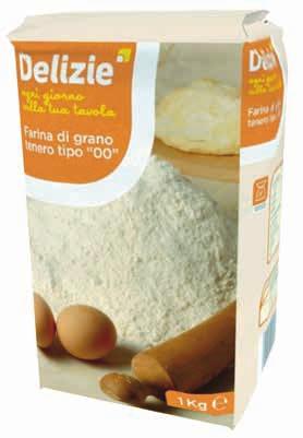 Farina di grano tenero tipo 00 DELIZIE 1 kg