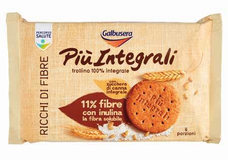 Frollini Più Integrali GALBUSERA integrali 330 g (al kg