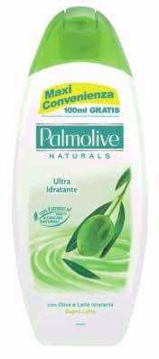 Bagnoschiuma PALMOLIVE vari tipi 650 ml 1,99