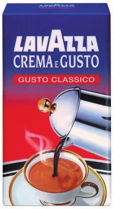 Caffè Crema&Gusto LAVAZZA classico 250 g (al kg