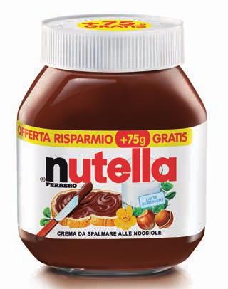 Nutella FERRERO 825 g (al kg 5,45) 4,50