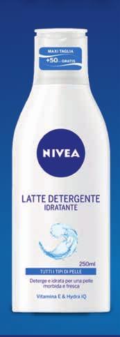 DAL 24 GENNAIO AL 5 FEBBRAIO 2017 SOLO NEI PUNTI VENDITA CON LATTE DETERGENTE NIVEA