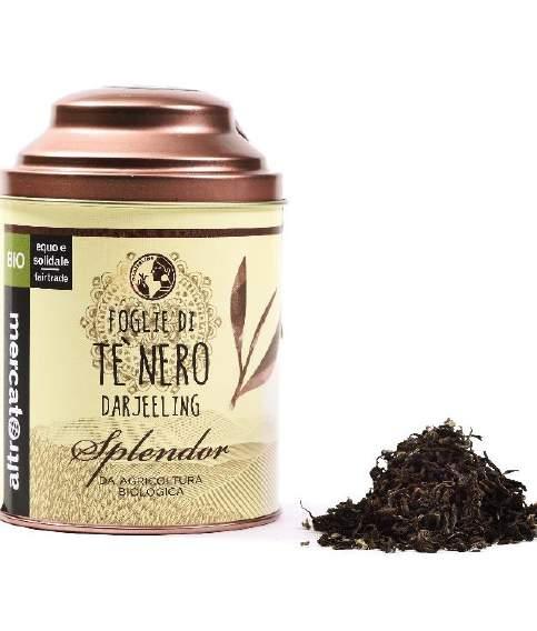 Foglie intere di tè nero Darjeeling - Bio Splendor Codice: 882 Peso: 50 g Prezzo consigliato al pubblico (IVA 10% inclusa) Minimo: 8,50 Massimo: 10,20 Confezione: 6