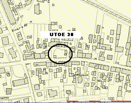 Indicazione approssimativa area di approfondimento. confine comunale viabilità principale L area ricade nella UTOE 30 S.