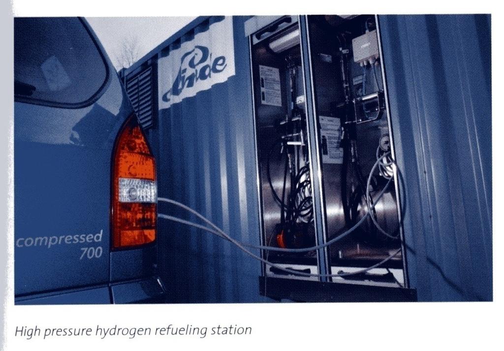 Fuel cell auto ad Idrogeno: