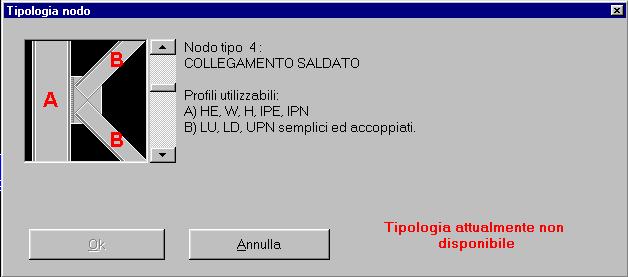 4. Collegamento saldato Permette di generare un collegamento piano di aste che unisca aste formate da profili LU, LD, UPN semplici e accoppiati con profili HE, W, H, IPE, IPN.