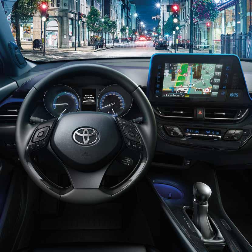 ALL INTERNO DI TOYOTA C-HR, LA QUALITÀ