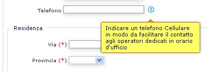 Si avvisa inoltre che la durata della sessione internet per la compilazione on line è