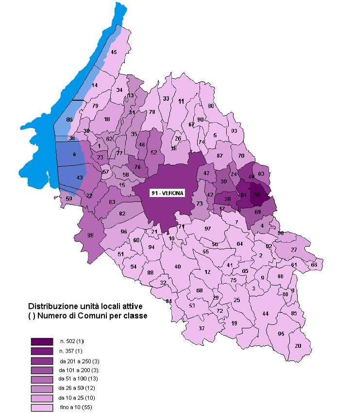 Vino Distretto del vino Fonte: CCIAA