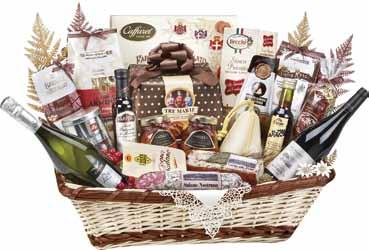 Speciale Cesti 20 PEZZI Cesto Brillante 79,90 Elegante Contenitore in Vimini con Manici 1 Panettone Tre Marie incartato a mano gr 750 + 1 Cuoricini con Gocce di Cioccolato gr 70 + 1 Cioccolato