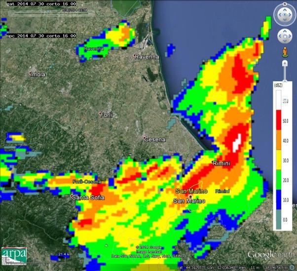 convenzionali Area Centro Funzionale e Sala Operativa Previsioni Unità