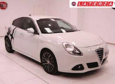 Alfa Romeo Giulietta (2010) 2.0 JTDm-2 140 CV Distinctive 103 kw (140 PS) 1956 ccm EZ 5.2012 109.79 13.450 ID: 14970 Manuale Euro 5 Navigatore Colore: bianco ghiaccio Alfa Romeo MiTo 1.