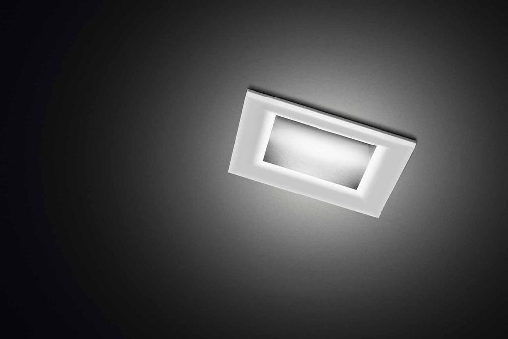 downlight a LED quadrato Athenik Ligra è una soluzione illuminotecnica adatta a ogni tipo di architettura d'interni. Anche in caso di elevati requisiti il downlight mostra tutti i suoi punti di forza.