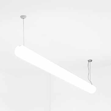 B I G L I N E Design by Carla Baratelli Tubo luminoso a luce diffusa e omogenea progettato per ambienti interni Applicazioni: Ambientazioni: Installazioni: Materiali: Finiture: Sorgente LED: Ottiche:
