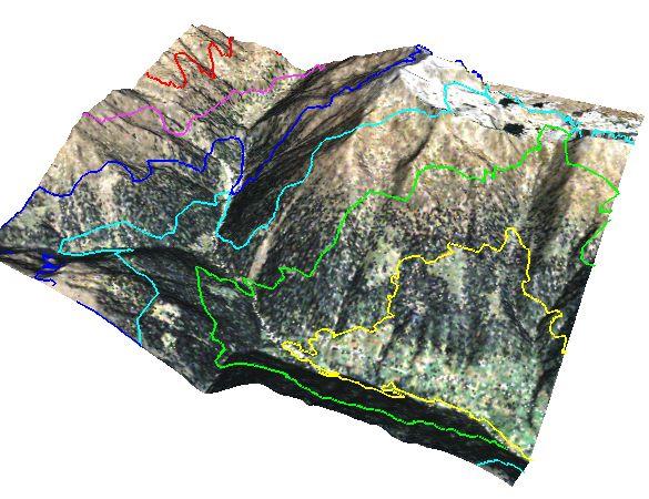 Modello basato su GIS fisiologia sesso età allenamento per produrre una mappa