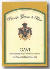 Mazzarello Ferruccio gli altri Vini Vincitori GAVI DEL COMUNE DI FRANCAVILLA BISIO 2013 Principe Guasco di Bisio