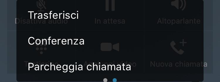 5.1.2 Trasferire una chiamata Per trasferire la chiamata premere il tasto.