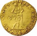 (1534-1559) Scudo d oro - Stemma sannitico -