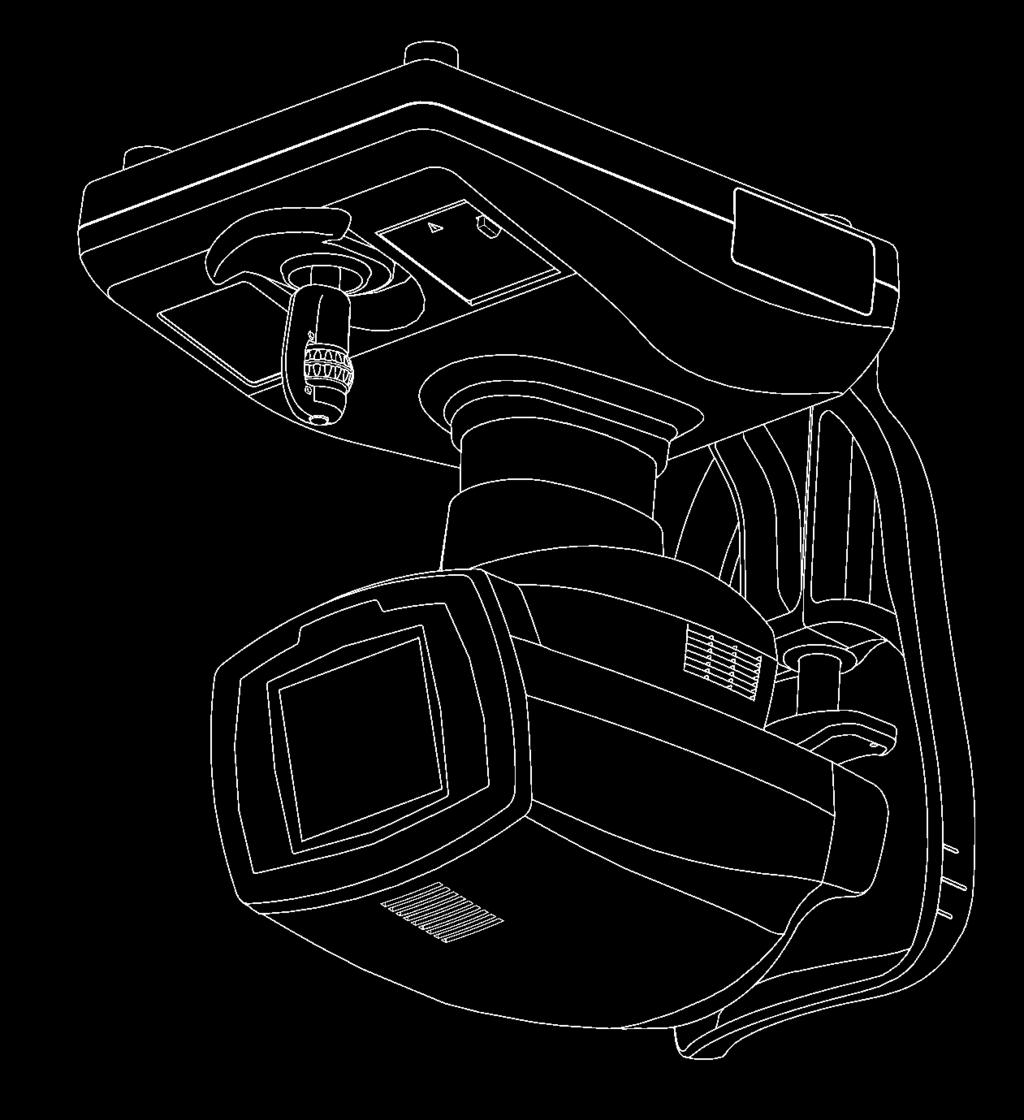 Agendo su joystick o touch screen si fa avanzare la testa dello strumento fino all intervento dell auto-tracking che porta a termine allineamento, messa a fuoco e misurazione.