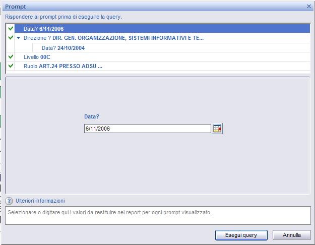 report. Per pubblicare il report bisogna essere abilitati a tale operazione. b) salvarlo in formato excel, pdf oppure csv sul proprio PC. 2.