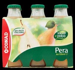 pesca Conad 125 ml x 6 Nettare