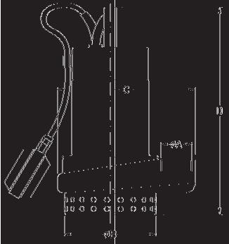 41 Liquid temperature: C +4 C Power cable: 1 m (7RN-F) Maximum immersion depth: 2 m Accessories see page 41 8 6 4 2 2 4 6 Q[l/s] 1 2 3 4 Q[l/min] 5 1 15 2 25 Q[m 3 /h] Collaudo a norma UNI EN ISO 996