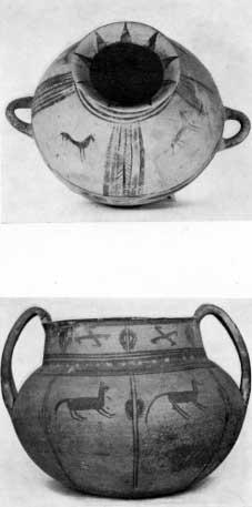 1. Decorazione dipinta di un vaso di Miglionico (Soprintendenza alle Antichità