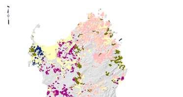 Il Radon in Sardegna Carta della distribuzione della popolazione