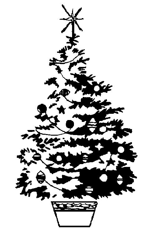Stimolare il bambino ad una frase del tipo: Vedo un albero di Natale con gli addobbi.