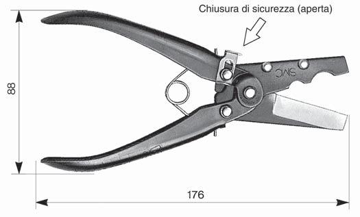 tubo Nota) Non tagliare mai cavi elettrici o simili TK-1 Nylon, nylon morbido, poliuretano, e altri tubi di plastica