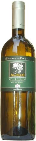 Pietraserena Liguria 12 Colli di Luni Vermentino DOC Ampelos E il secondo e più giovane vino DOC della provincia di La Spezia.