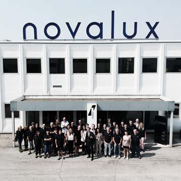 OBIETTIVI DI MERCATO Grazie al know-how acquisito nei decenni, Novalux è un azienda specializzata nella produzione di prodotti di illuminazione architetturale per uso interno ed esterno nei settori