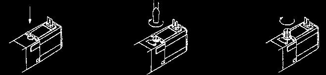 bloccabile C: A manopola bloccabile ota) VZ3 2R è da usarsi solamente su manifold.