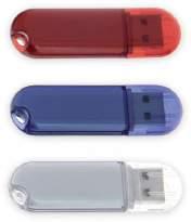 5,5x1,5x1 cm DISPONIBILE SOLO COLORE BLU AP 2986 4GB USB Pendrive in plastica.