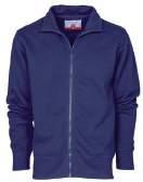 NE BL GR RY AY 7545 PANAMA + Felpa da uomo a manica raglan e zip intera in