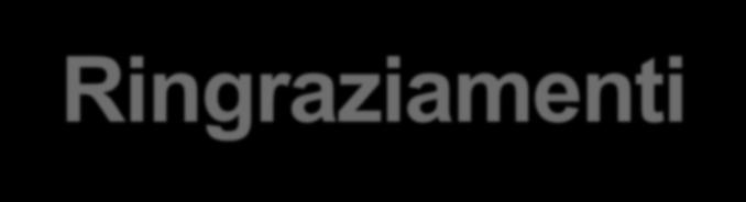 Ringraziamenti Prof. La Torre Giuseppe e dr.ssa Mannocci Alice Dip.