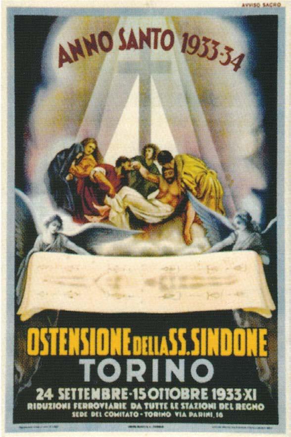 Nell ostensione è stata utilizzata la stessa cornice del 1931 a cui è stato aggiunto, sopra e a lato, un imperiale (allegoria di otto angeli, quattro a sinistra