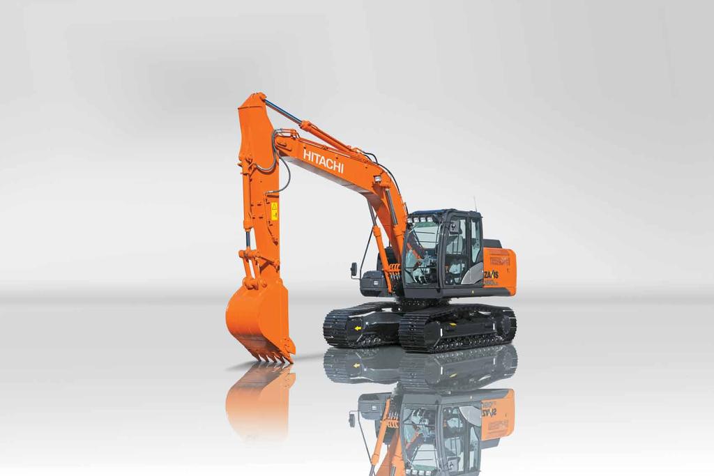Il design del nuovo escavatore Hitachi ZAXIS 160 è ispirato da un unico obiettivo: rafforzare la vostra idea.