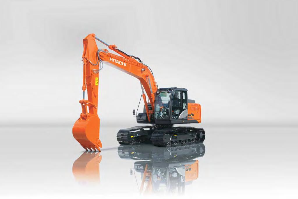 Il design del nuovo escavatore Hitachi ZAXIS 180 è ispirato da un unico obiettivo: rafforzare la vostra idea.