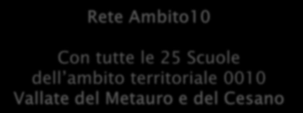 1468) Rete Ambito 9 Con tutte le 31 Scuole