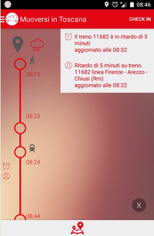 Infomobilità e Sistemi di Trasporto Intelligenti App Muoversi in Toscana Un applicazione per i pendolari disponibile su App Store e Google Play Funzionalità disponibili: Orari di treni, bus, tram e