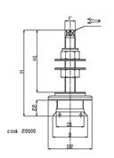 01 dado M14 inox; nr 01 dado autobloccante inox; nr 2 rindelle piane d.