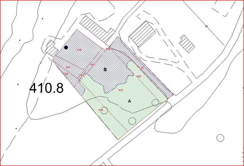 Fig. 8: ortofoto 2010; in giallo il limite dell area classificabile come